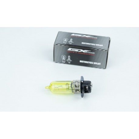 Лампа фары P15D-25-1 12V 35/35W, жёлтая тип 3 GXmotor