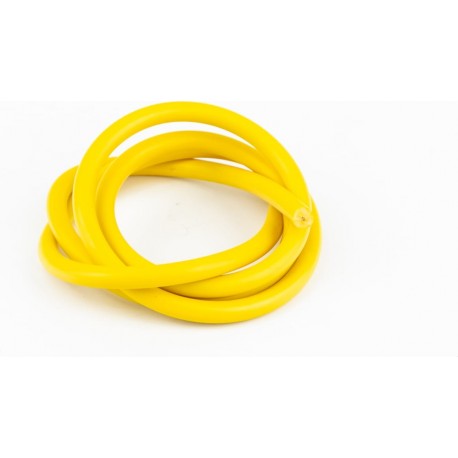 Провод к катушкам зажигания, жёлтый 1метр Китай