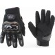 Перчатки мотоциклетные XL, чёрные тип 2 PRO BIKER