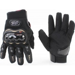 Перчатки мотоциклетные XL, чёрные тип 2 PRO BIKER