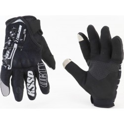 Перчатки мотоциклетные M, чёрно-белые RS SPURTT