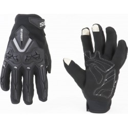 Перчатки мотоциклетные L, чёрные (сенсорный палец) тип 1 RS SPURTT