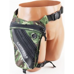 Мото сумка набедренная 25x27х6см, камуфляж LAICO BEAR