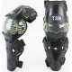 Наколенники защитные (колено+голень) к-кт 2шт, чёрно-зелёные TSR