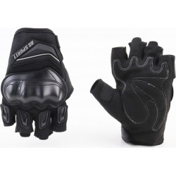 Перчатки мотоциклетные без пальцев XL, чёрные тип 2 RS SPURTT