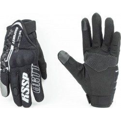 Перчатки мотоциклетные XL, чёрно-серые (сенсорный палец) RS SPURTT