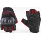 Перчатки мотоциклетные без пальцев XL, чёрно-красные тип 2 RS SPURTT