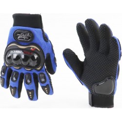 Перчатки мотоциклетные XL, синие тип 2 PRO BIKER