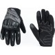Перчатки мотоциклетные L, чёрные (сенсорный палец) (RS13) RS SPURTT