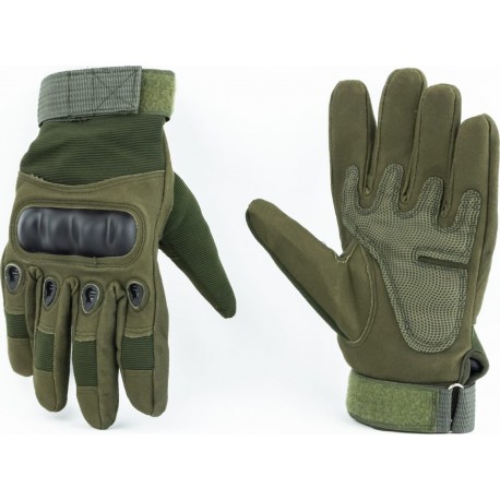 Перчатки тактические XL, тёмно-зелёные Китай