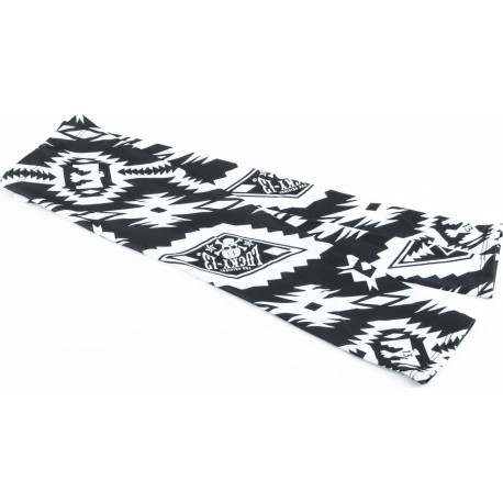 Рукава солнцезащитные M (45-54см), чёрные с рисунком "Lucky-13" Китай