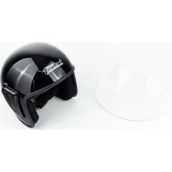 Шлем открытый HK-215, чёрный глянец Toukui