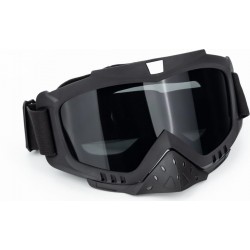 Очки кроссовые/эндуро/АТV, чёрные (тонированное стекло), MT-016 Китай