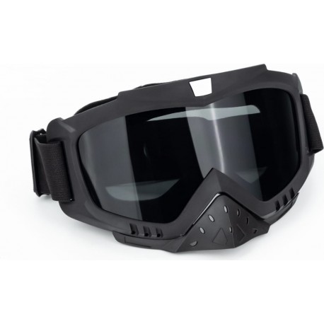 Очки кроссовые/эндуро/АТV, чёрные (тонированное стекло), MT-016 Китай
