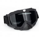 Очки кроссовые/эндуро/АТV, чёрные (тонированное стекло), MT-016 Китай
