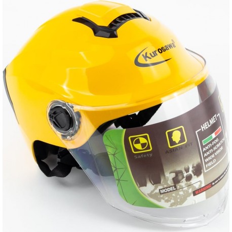 Шлем "кепка" T96 M, жёлтый KUROSAWA