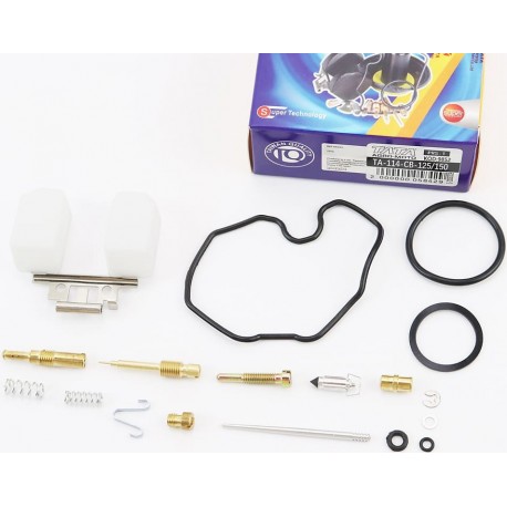Ремонтний комплект карбюратора 125-150cc, 17 деталей+поплавок TATA