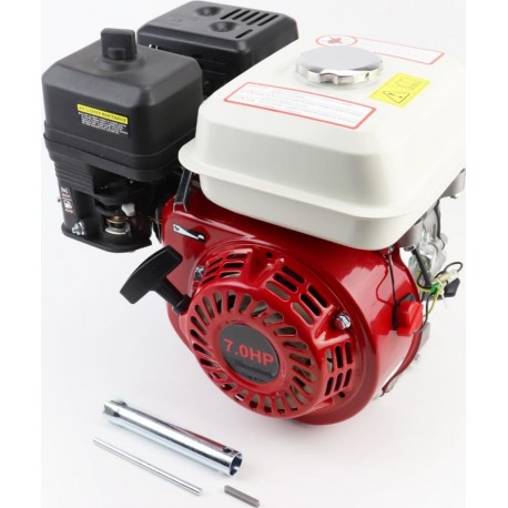 Двигатель мотоблочный в сборе, вал шпонка, D-20мм, 7,0л.с. 170F, фильтр бумажный Китай