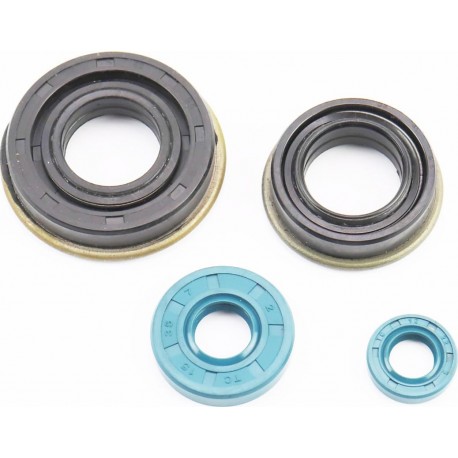 Сальники к-кт 4шт (12x22x5/ 15x35x7/ 25x41x9,5/13/ 25x52x9,5/13) редуктора Китай