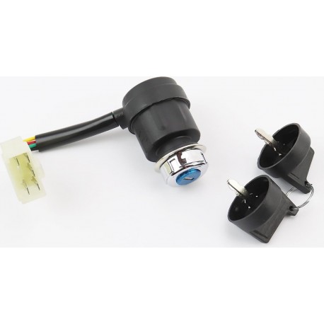 Замок зажигания (крепление на резьбе, d-23мм) разъем большой "папа 5" Китай