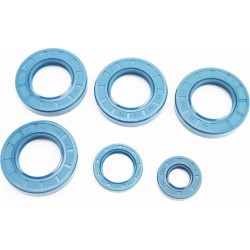 Сальники к-кт 6шт (20x40x8/ 30x45x7/ 40x70x12-4шт) редуктора 101-2, синие Китай