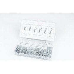 Набор шплинтов пружинных  6 видов, 150шт Китай