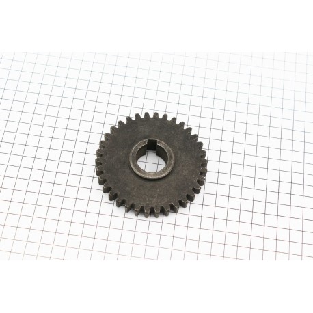 Шестерня привода шестеренчатого насоса ведущая под шпонку Z-34 Xingtai (14.37.205) Китай