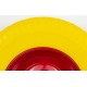 Колесо на тачку "ПЕНОПОЛИУРЕТАН" 4,00-8, пром-подшипники под ось 16мм, жёлто-красное Китай