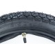 Шина 2,50-17 с камерой, дорожная 323 Китай