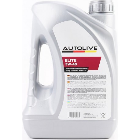 Масло 4T 5W-40 синтетическое универсальное "ELIT", 4L AUTOLIVE