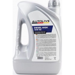 Масло 4T 10W-40 полусинтетическое универсальное "DIESEL HIGH", 5L AUTOLIVE