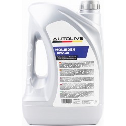 Масло 4T 10W-40 полусинтетическое универсальное "MOLIBDEN", 5L AUTOLIVE