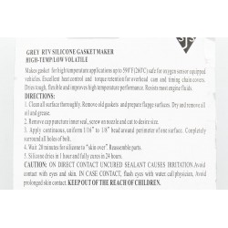 Герметик прокладочный  серый (высокотемпературный) "GASKET MAKER GREY", 100g Китай