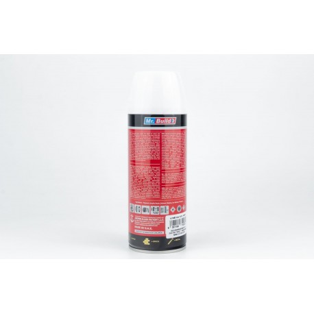 Краска белая акриловая, аэрозоль 400ml Mr.Build