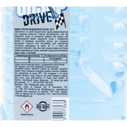 Жидкость для чистки стёкол -20°С (в бачок омывателя), синий, 1L ПОЛЮС