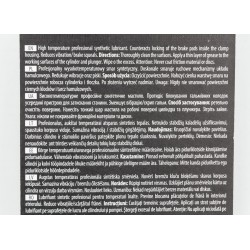 Смазка для суппортов "CERA HIGH-TEMP BRAKE GREASE" чёрная,18g K2