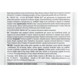 Фиксатор резьбы "K2 BOND PROLOK W243 (T245) MEDIUM STRENGTH", синий, 6ml (B150) K2