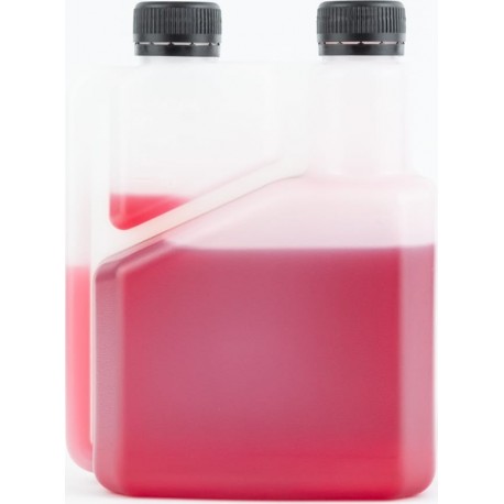 Масло 2T полусинтетическое для мототехники, красное "2T STROKE OIL RED", 500ml (с дозатором) K2