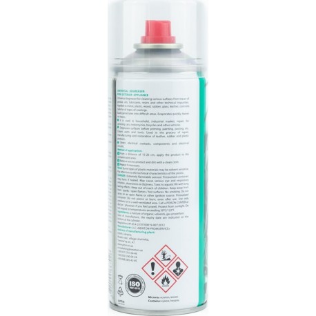 Очиститель обезжириватель универсальный, антисиликон, аэрозоль 400ml PiTon