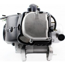 Двигатель скутерный в сборе 4Т-80куб +карбюратор, коммутатор, катушка зажигания, фильтр  Viper