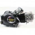 Двигатель мопедный в сборе 125куб (Active)-"механика", чёрный TMMP