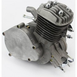 Двигатель велосипедный 2Т с ручным стартером, серый Китай