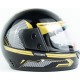 Шлем интеграл BLD-825B S (55-56см), чёрно-золотистый BLD