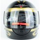 Шлем интеграл BLD-825B S (55-56см), чёрно-золотистый BLD