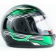Шлем интеграл BLD-825B М (57-58см), чёрно-салатовый BLD