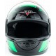 Шлем интеграл BLD-825B М (57-58см), чёрно-салатовый BLD