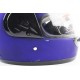 Шлем интеграл с воротом HK-221, синий мат HTK