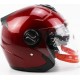 Шлем открытый+очки AK-720, красный AK