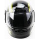 Шлем интеграл HF-101 M, чёрно-салатовый Q233-Y KUROSAWA