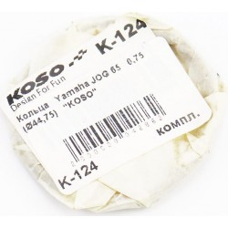 Кольца поршневые Yamaha JOG65 44мм+0,75 KOSO